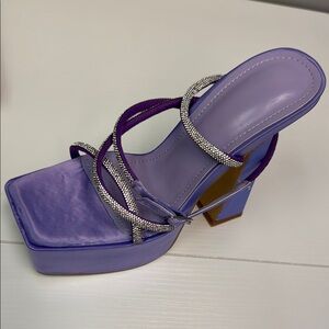 Elegant Purple Women's Heels
